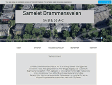 Tablet Screenshot of drammensveien.info